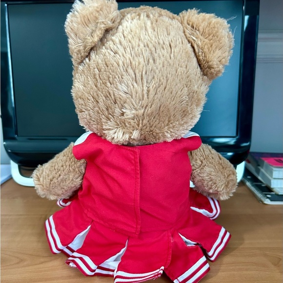 Vintage 2015 build a bear with 2 piece cheerleader outfit plush collectable toy - Picture 2 of 5